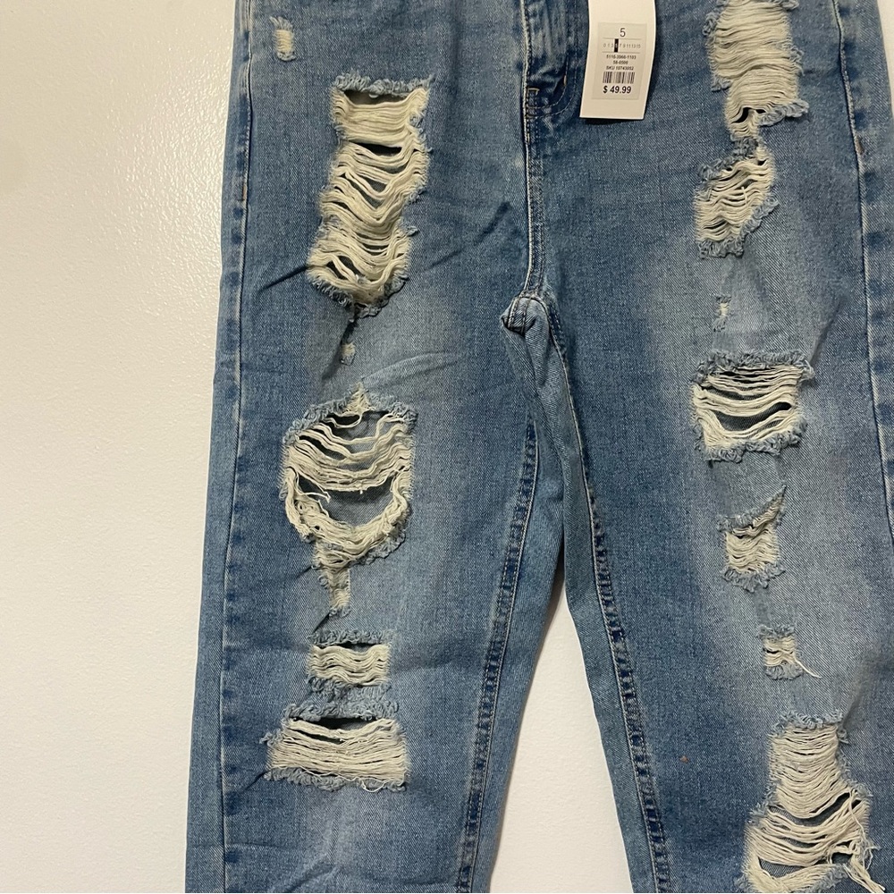 Refuge Denim Ex Boyfriend Relaxed High Rise Jeans - Picture 4 of 4